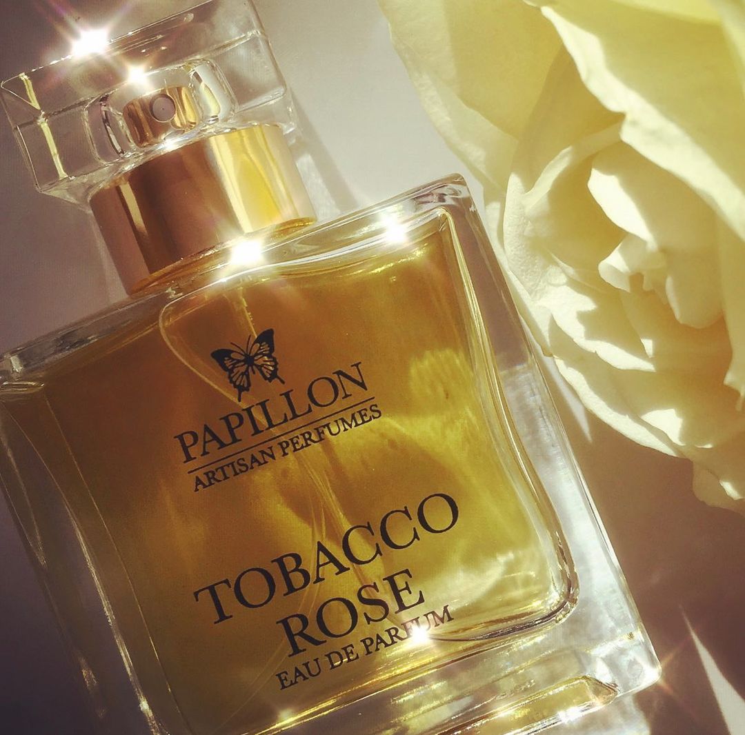 papillon tobacco rose Artisan Perfumes review TOBACCO ROSE 