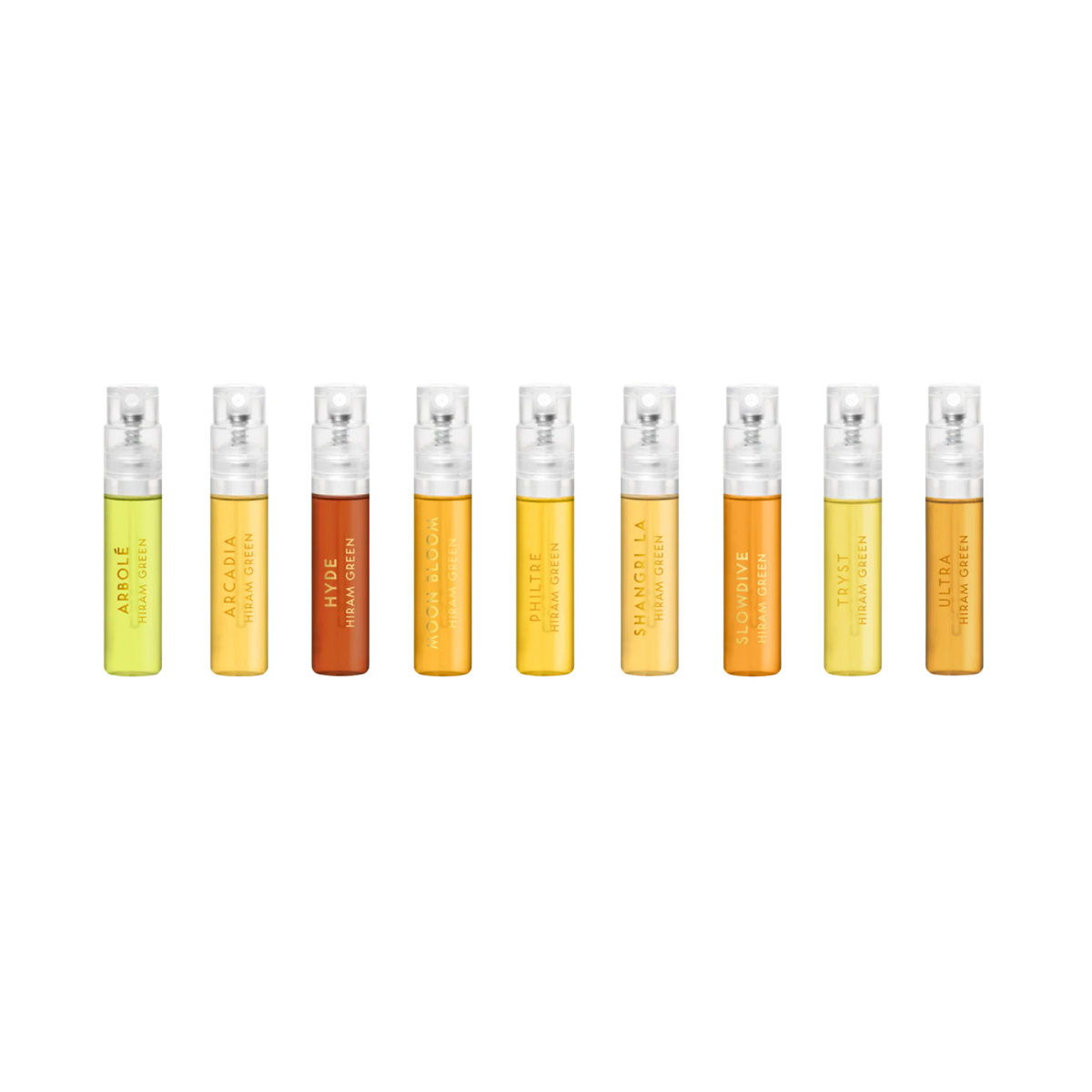 discovery set 8種　HIRAM GREEN Hiram Green - discovery set by Hiram Green • Perfume Lounge
