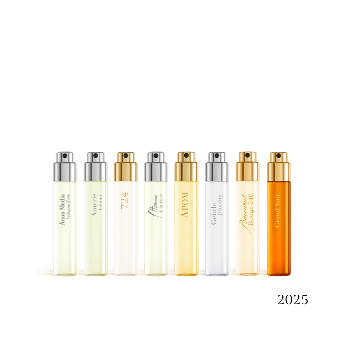 Maison Francis Kurkdjian wardrobe/香水セット Fragrance wardrobe for her ⋅ Discovery Set ⋅ 8x0.37 fl.oz